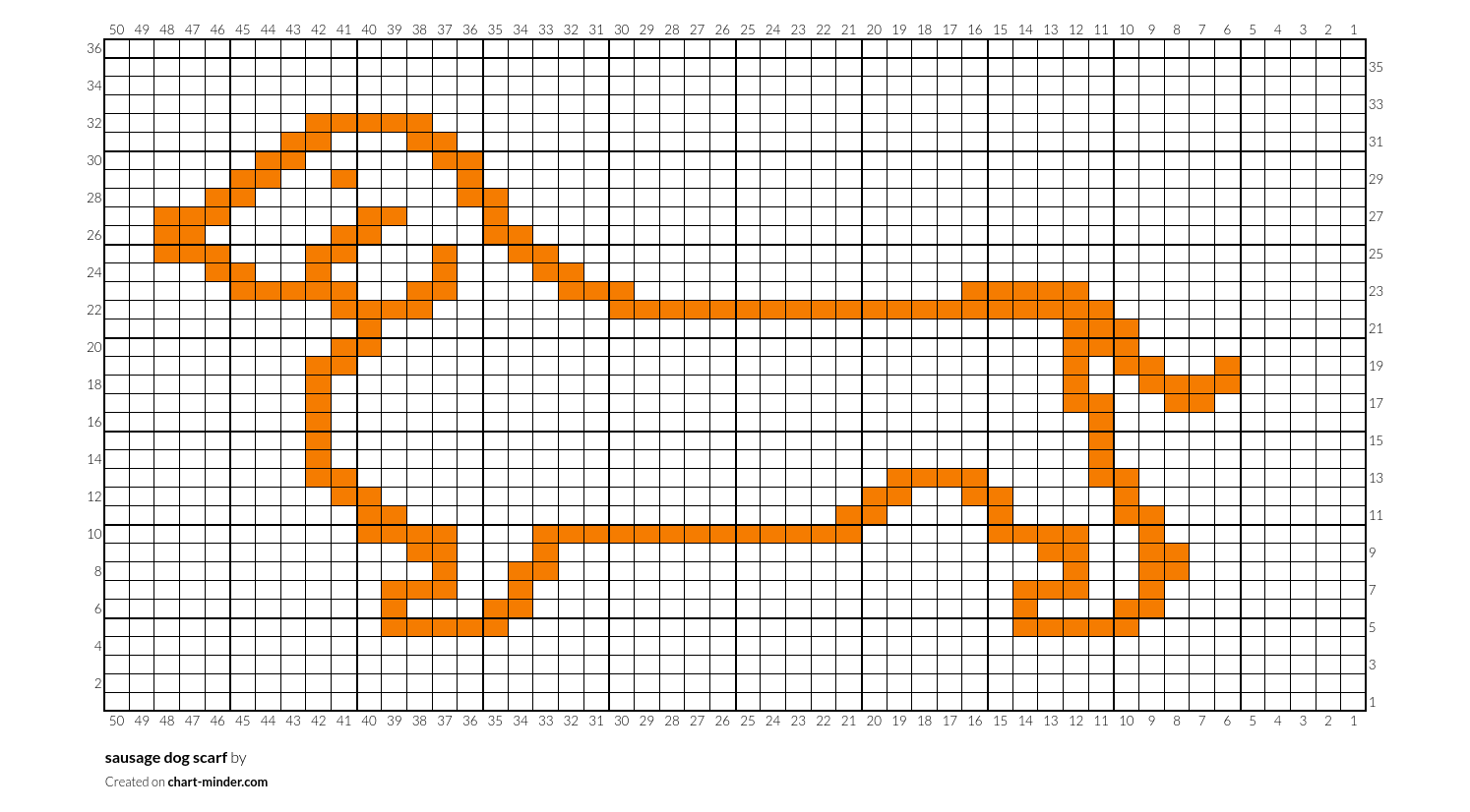 sausage dog scarf 