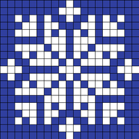 19x19 snowflake
