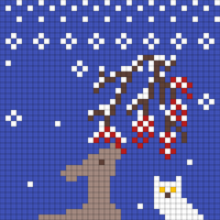 itai's deer & mountains 2024