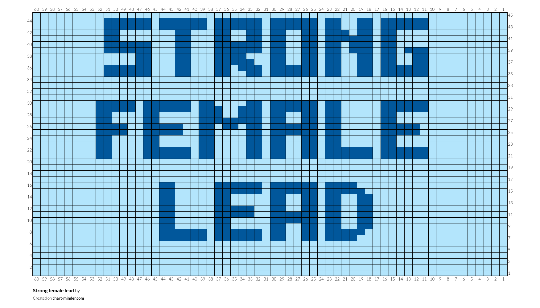 Strong female lead