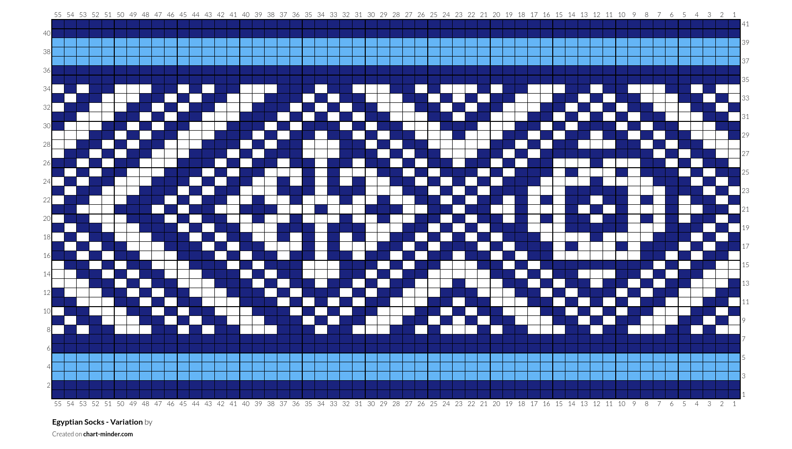 Egyptian Socks - Variation