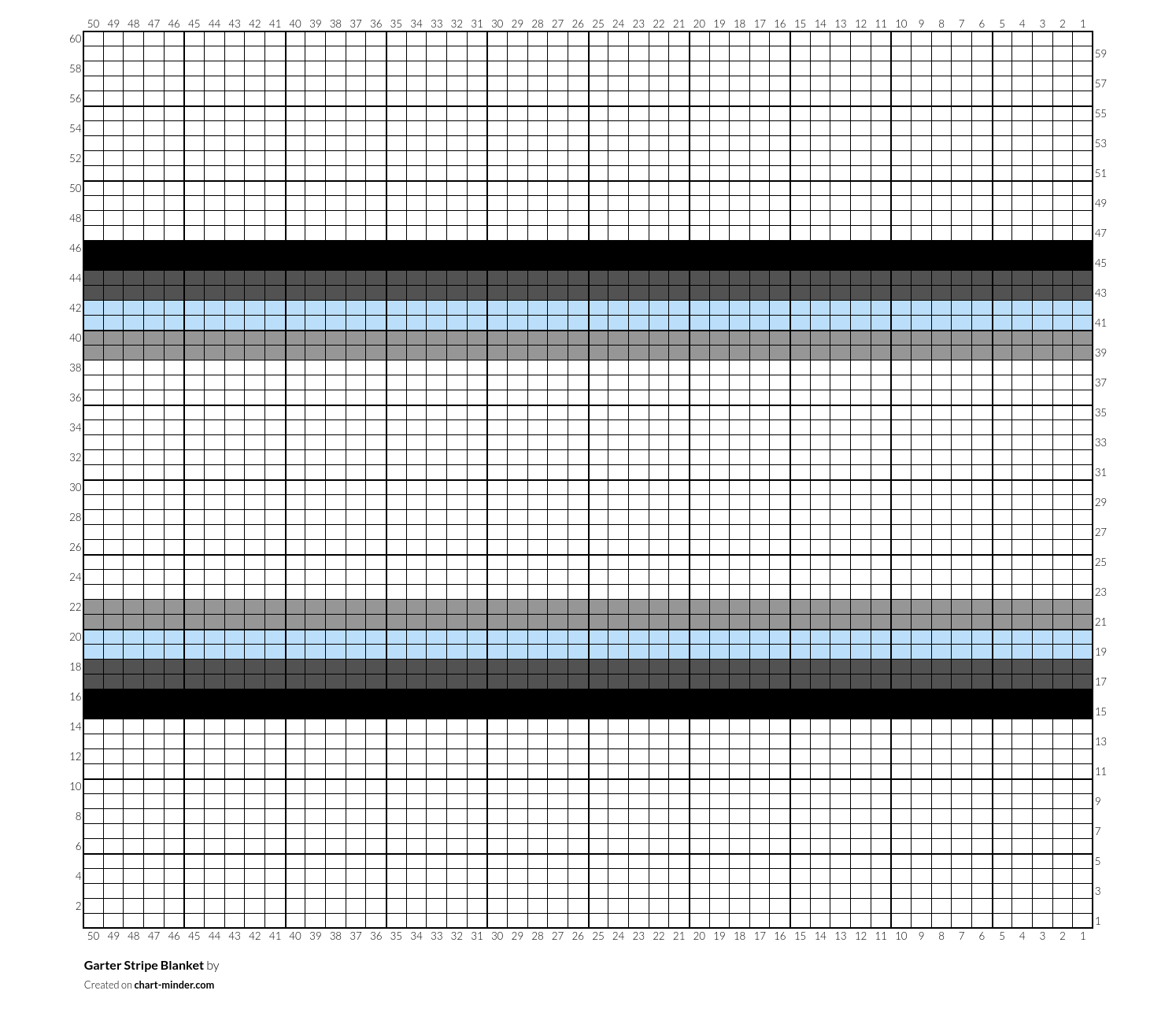 Garter Stripe Blanket