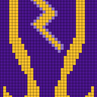 Omega Psi Phi with Lightning Bolt 