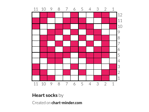 Heart socks