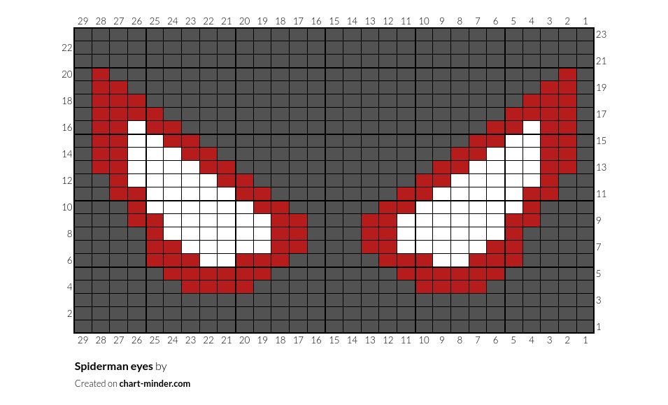 Spiderman eyes