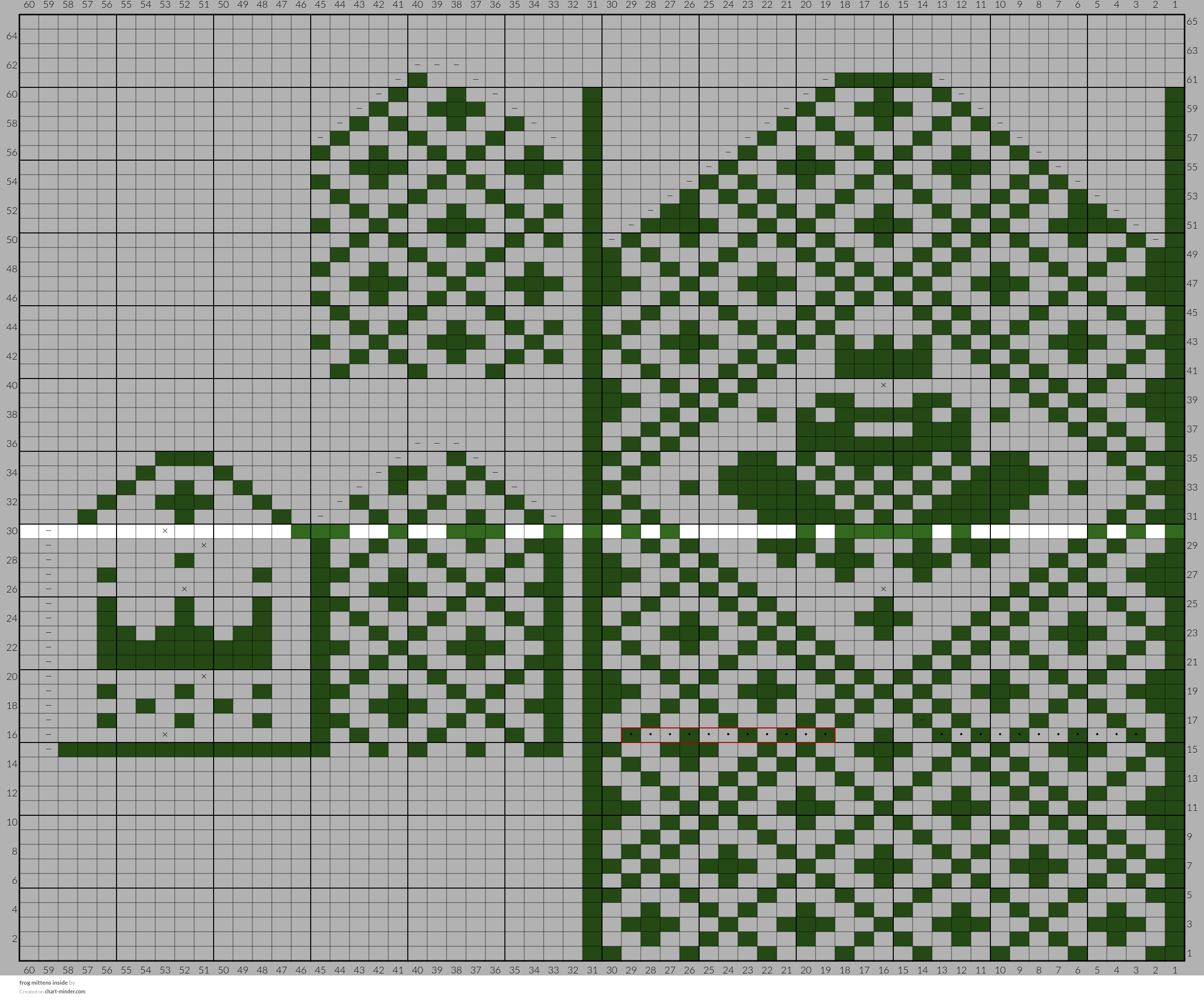 frog mittens inside