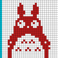 totoro colorwork