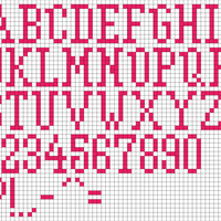 Copy of serif alphabet