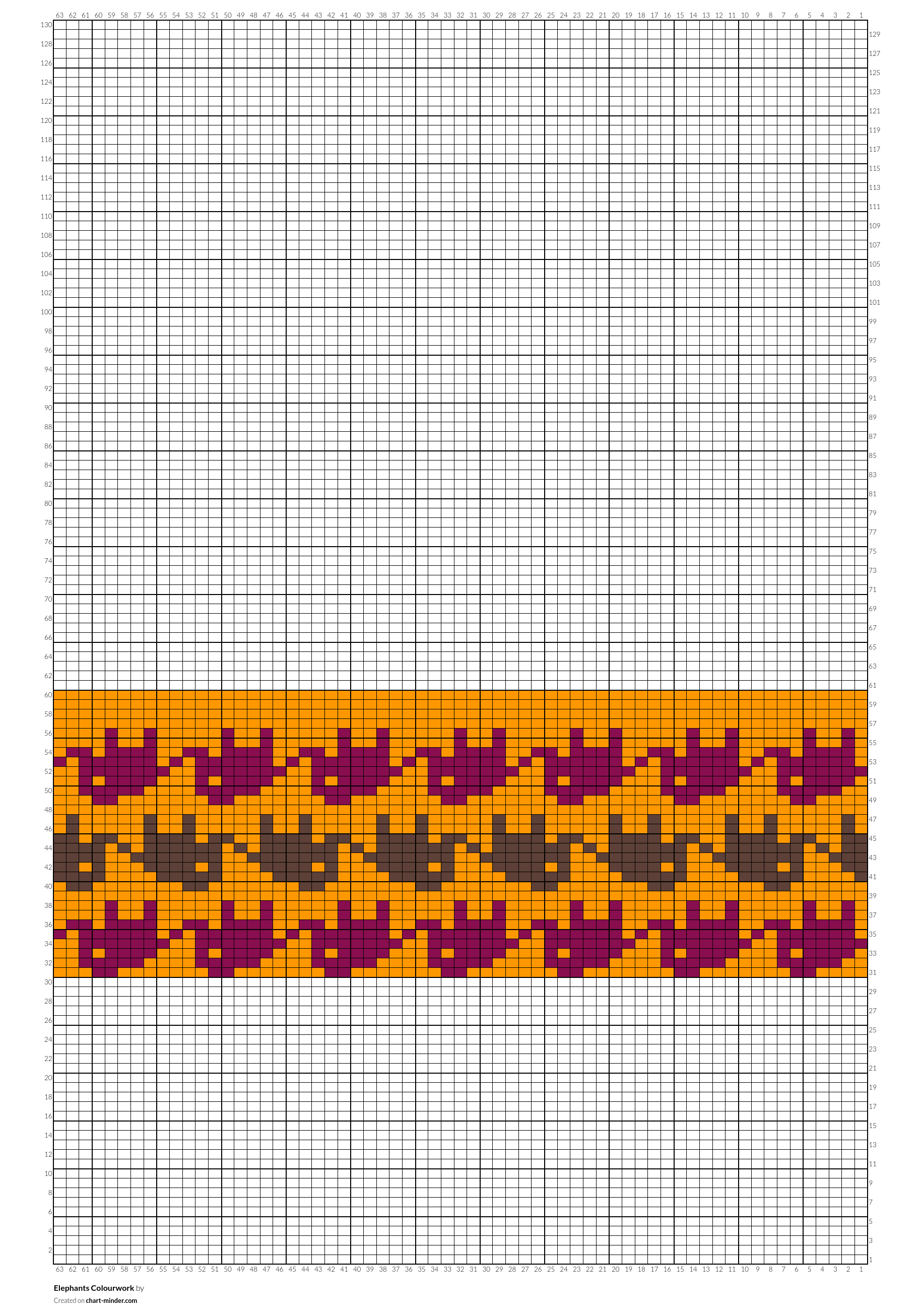 Elephants Colourwork