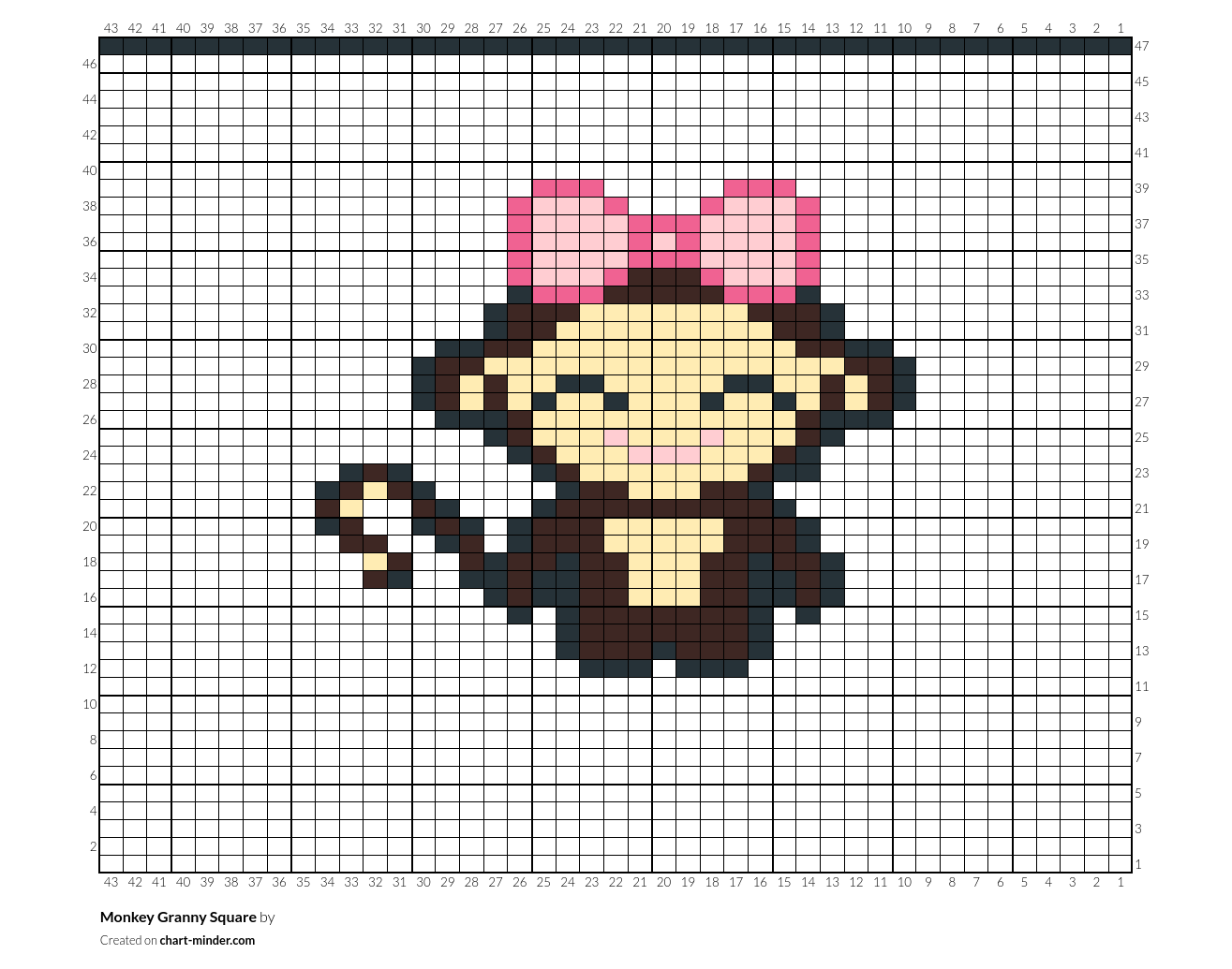 Monkey Granny Square