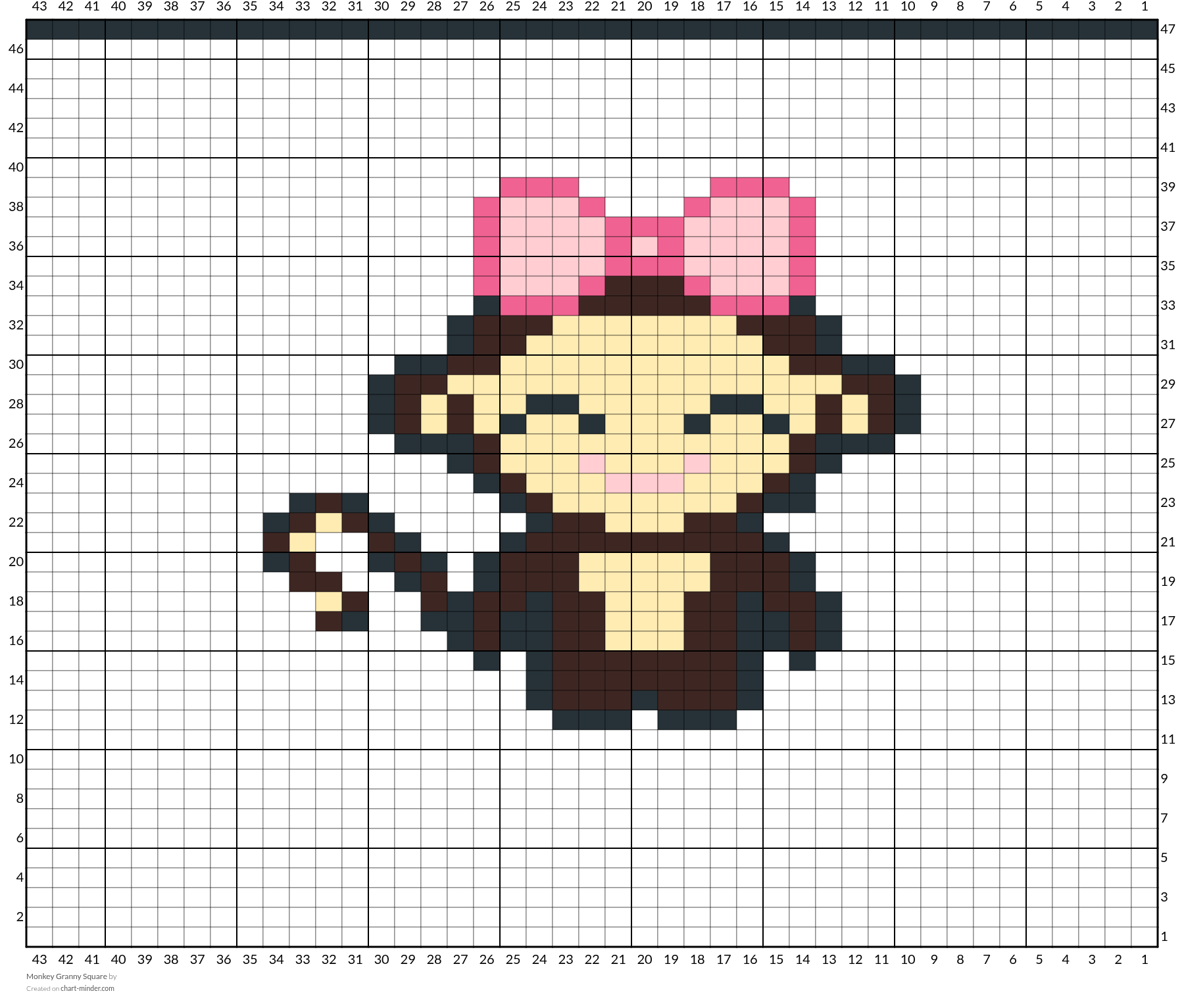 Monkey Granny Square