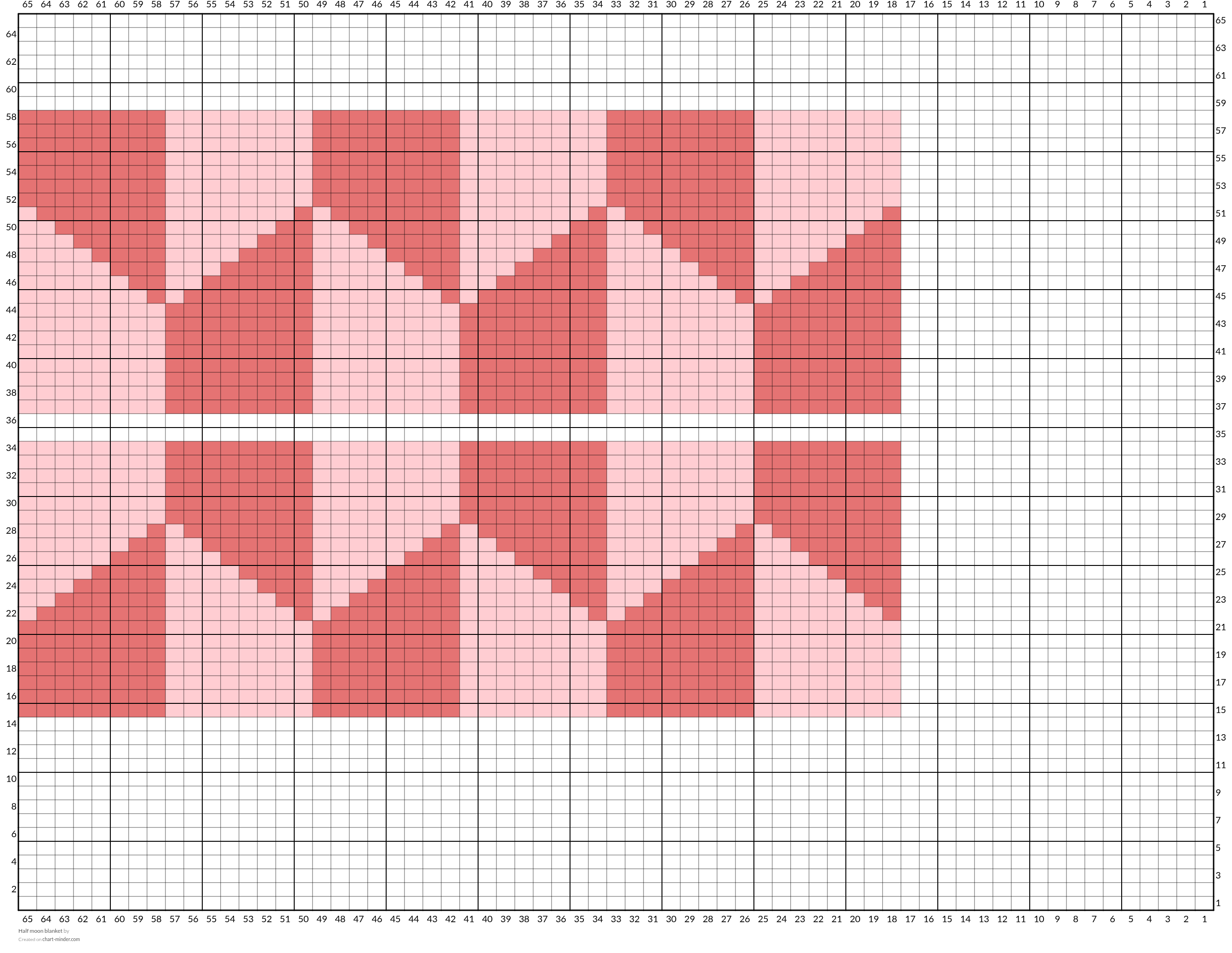 Half moon blanket