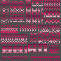 colorwork patterns of interest