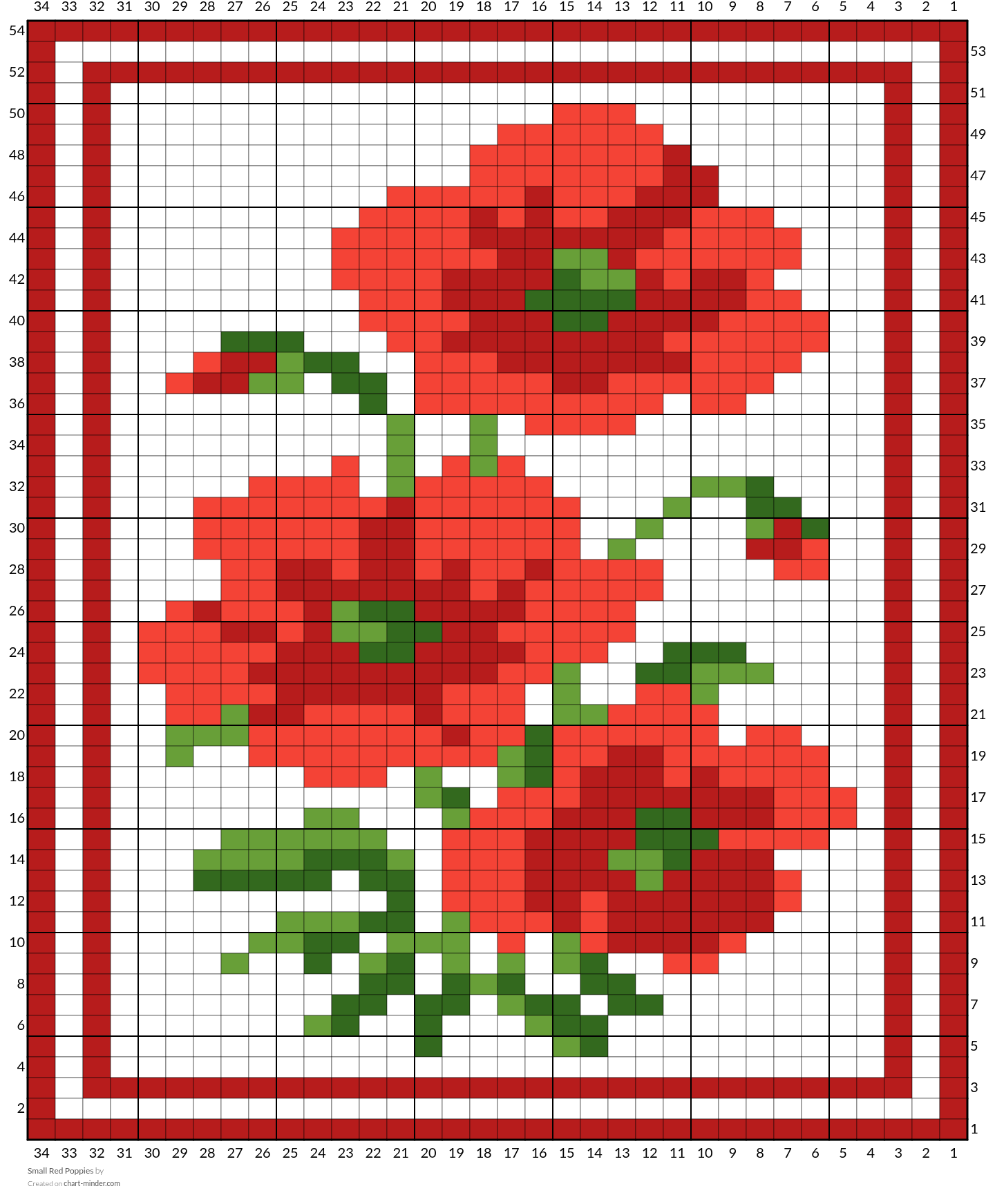 Small Red Poppies