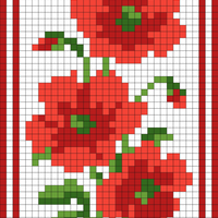 Small Red Poppies