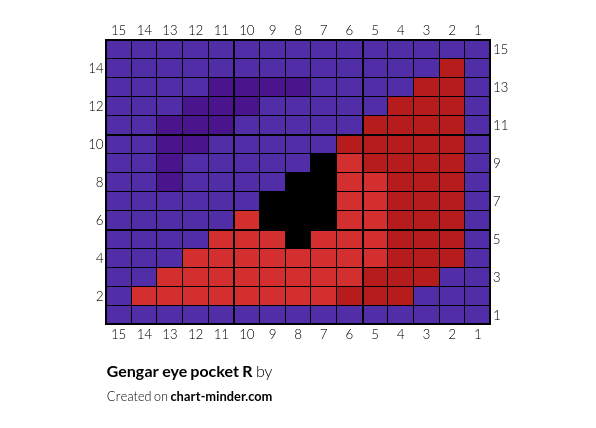 Gengar eye pocket R