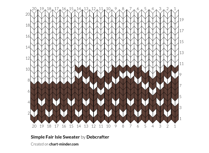 Simple Fair Isle Sweater