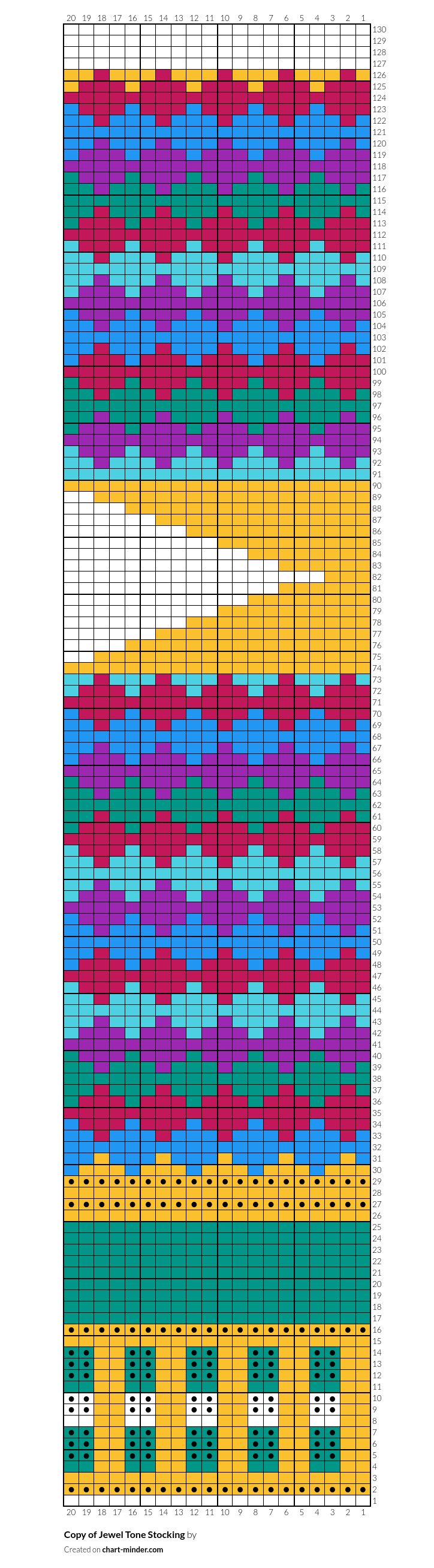 Copy of Jewel Tone Stocking