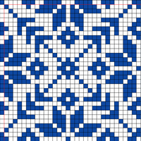 Villapaita kuvio etu/takakappale