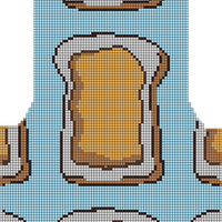 PB SIZE A BACK PANEL WITH DUPLICATE STITCH