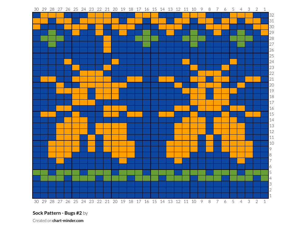 Sock Pattern - Bugs #2