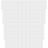 Blank Fingering Weight Large Format (From Cat Knit Sweater)
