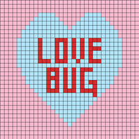 Love Bug Candy Heart