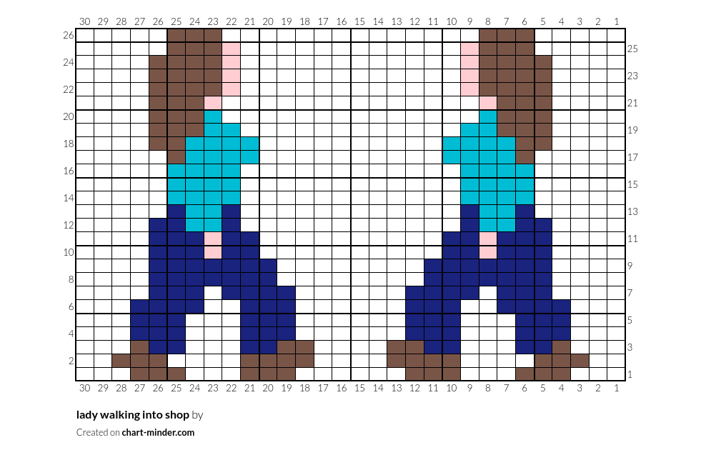 lady walking into shop