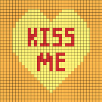 Kiss Me Candy Heart