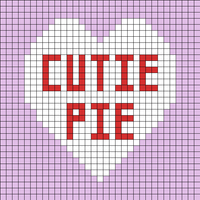 Cutie Pie Candy Heart