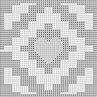 Diamond with Heart Symbols