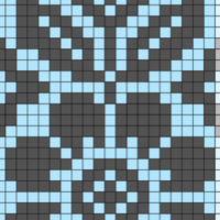 Alpine bloom pattern
