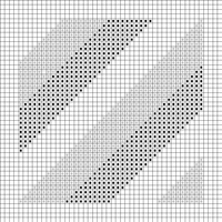 Diagonal Stripes Symbols