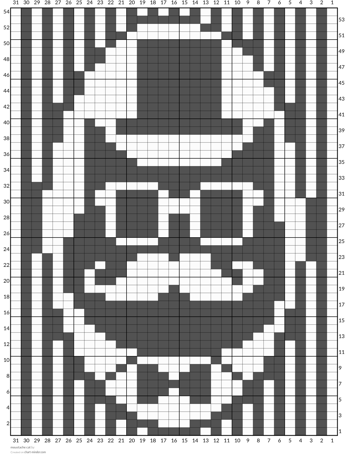 moustache cat