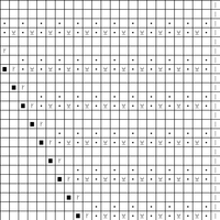 Slipped Stitch Pattern Left Front