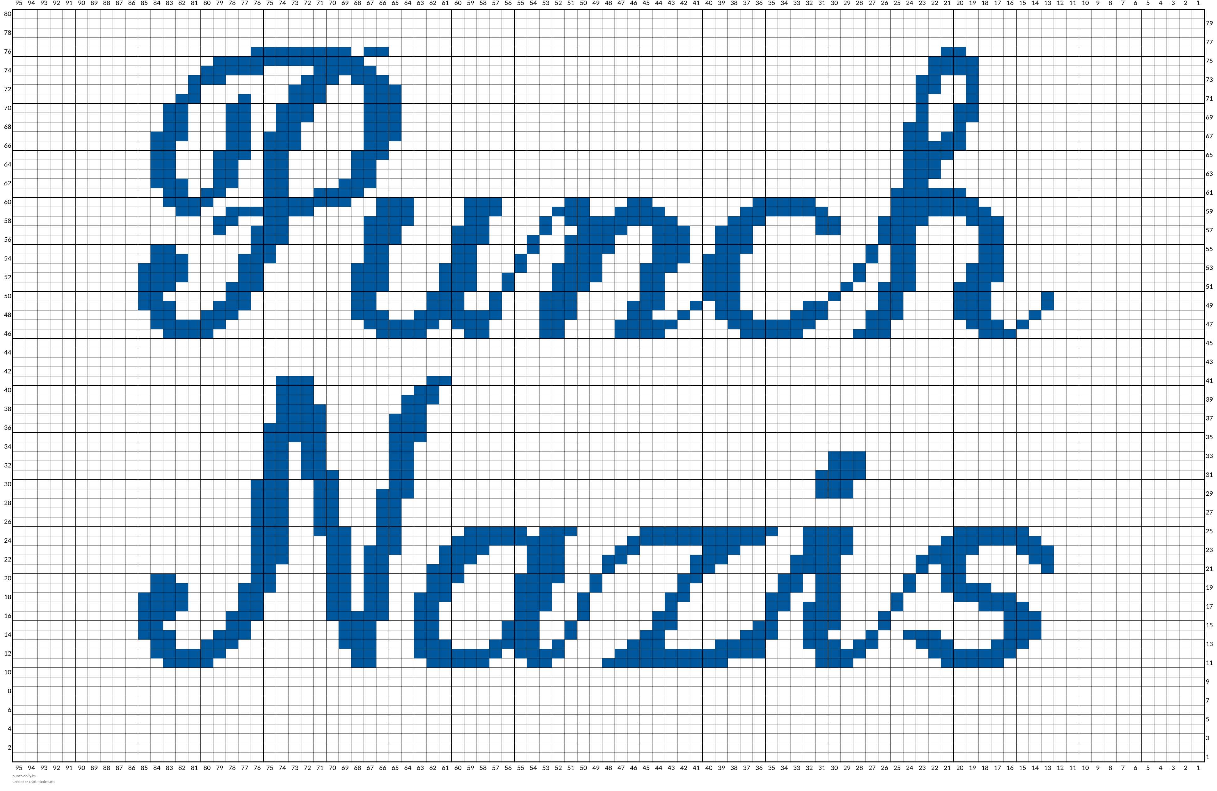 punch doily