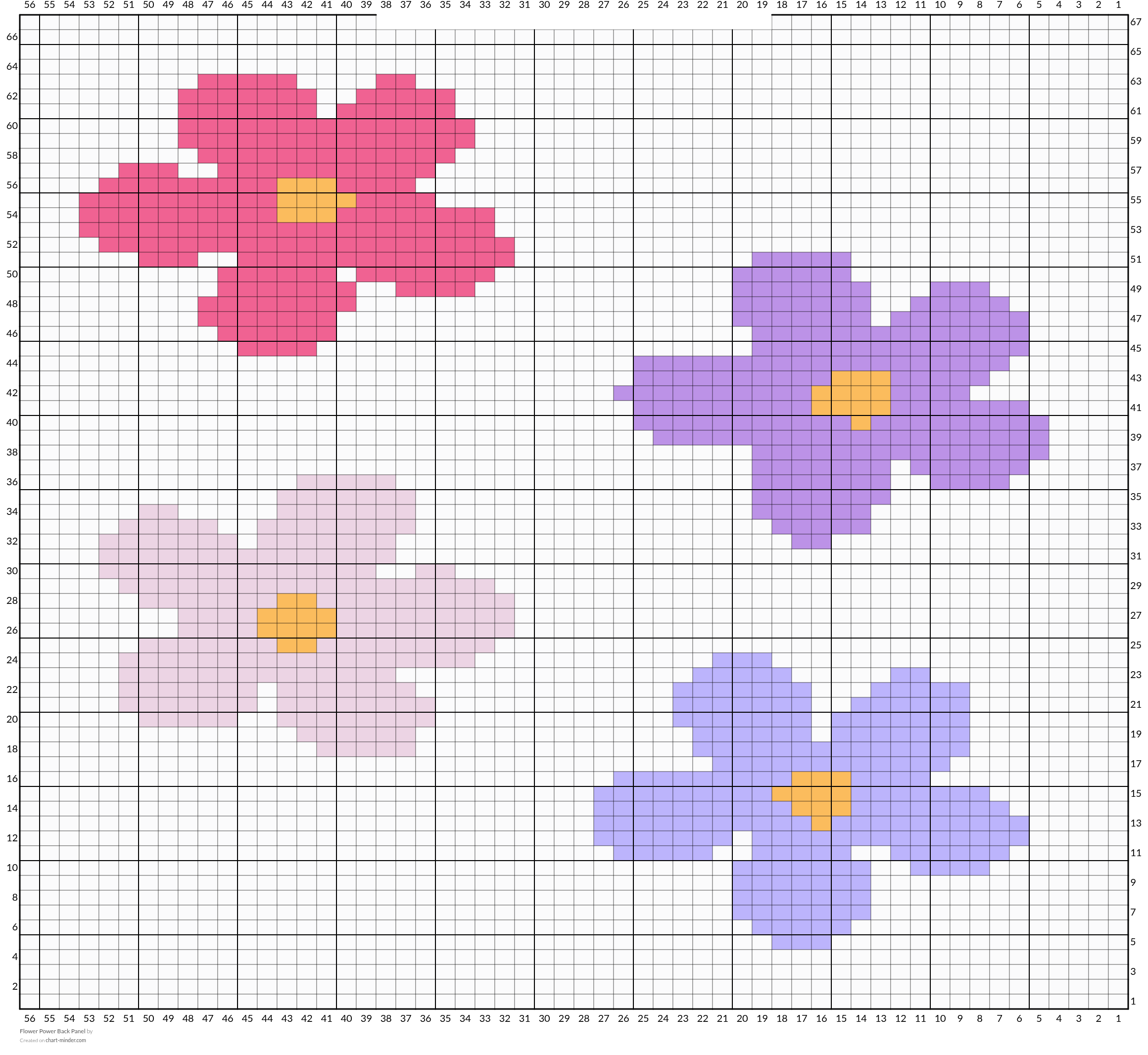 Flower Power Back Panel