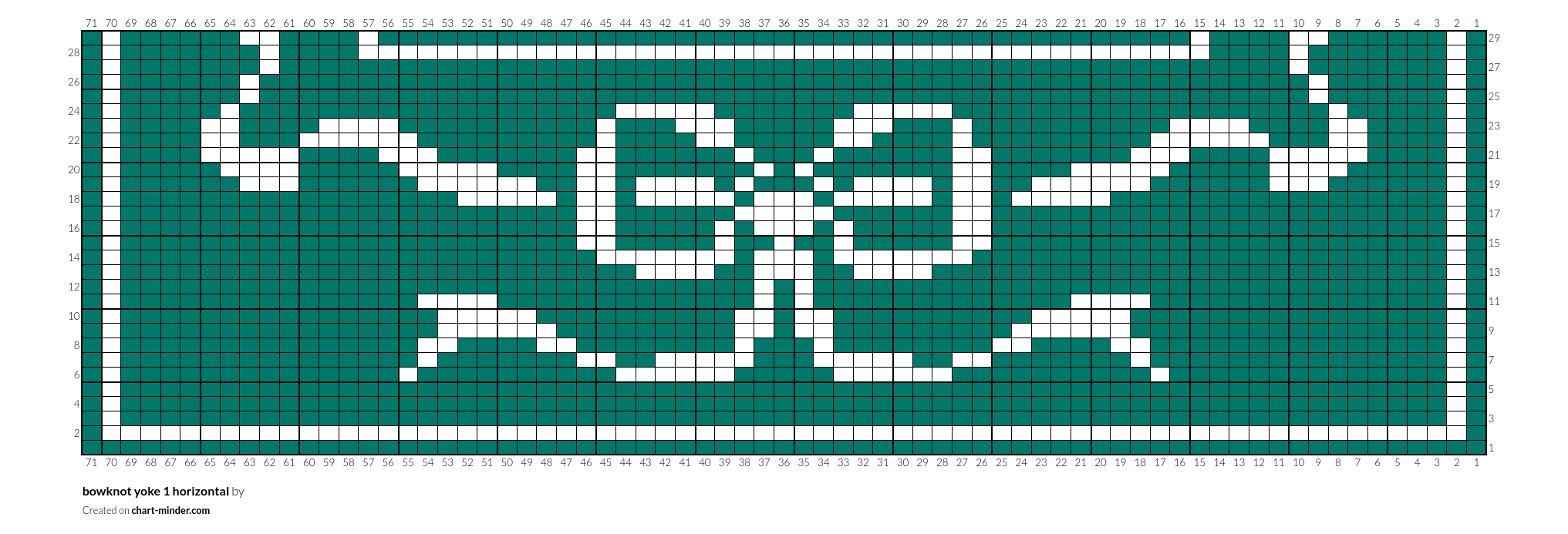 bowknot yoke 1 horizontal