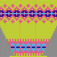SLEEVE raglan colourwork