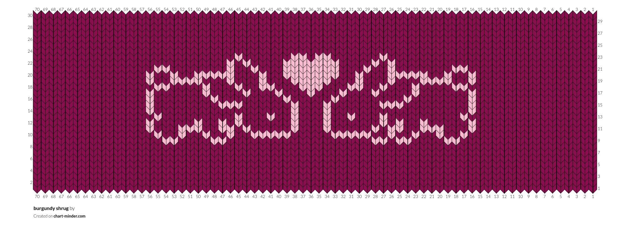 burgundy shrug
