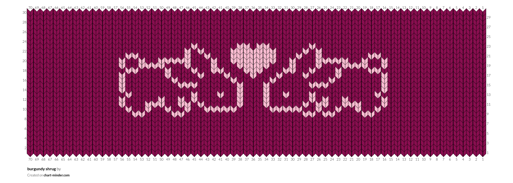 burgundy shrug