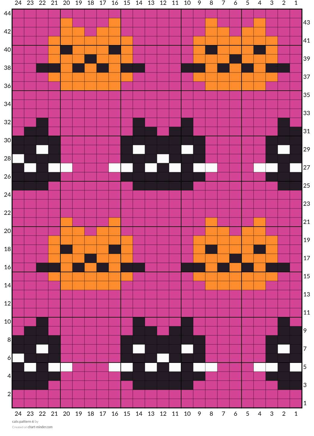 cats pattern 6