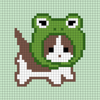 Copy of cat with frog hat