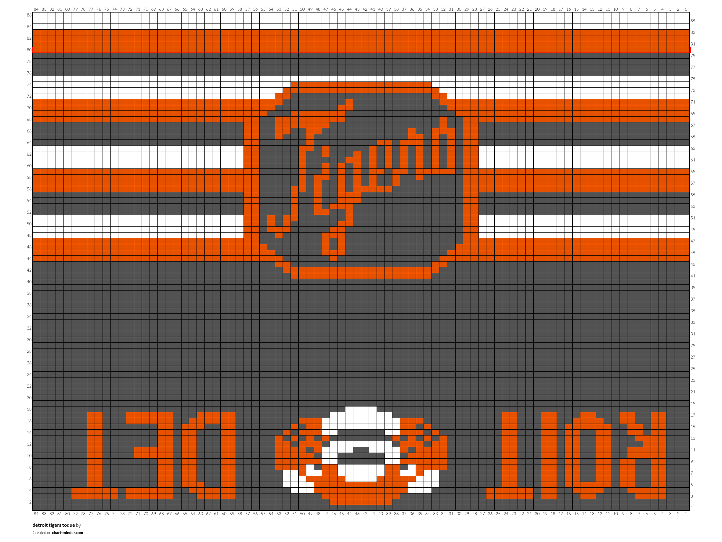 detroit tigers toque