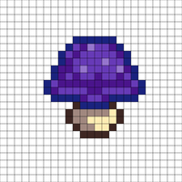 Purple Mushroom 