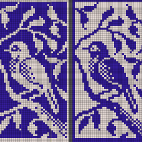 wallhanging_everyrowdifferent_blue