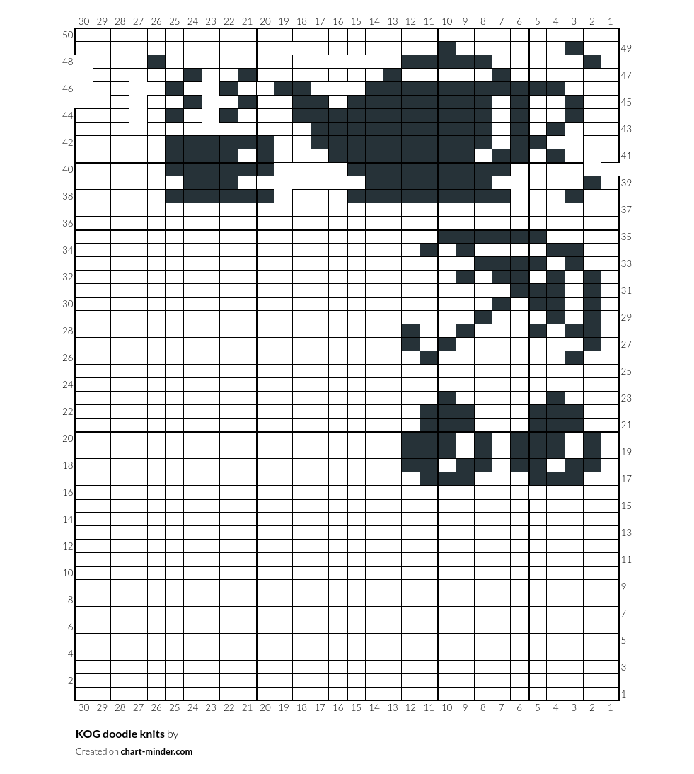 KOG doodle knits