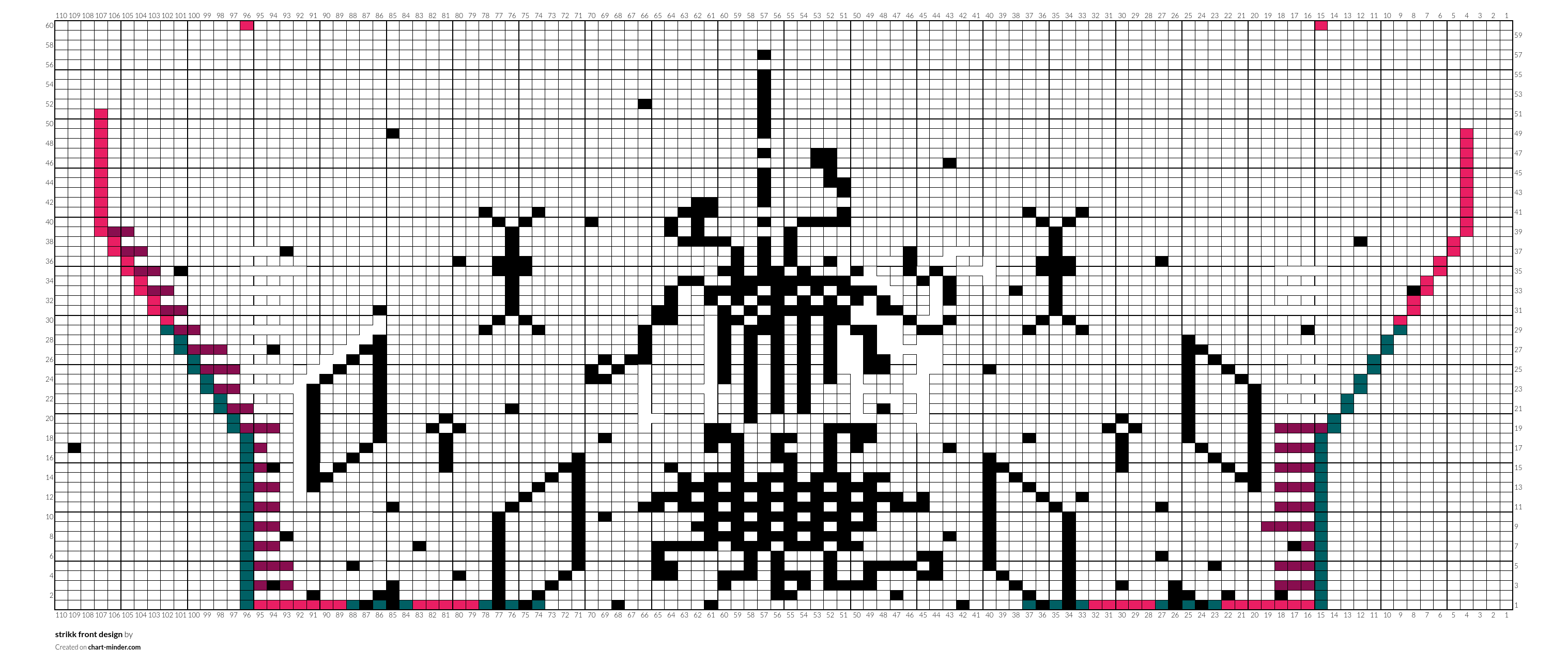 strikk front design