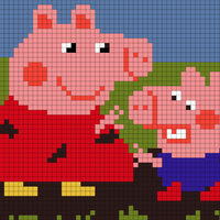 Copy of Peppa and George jumping in  puddle.jpg