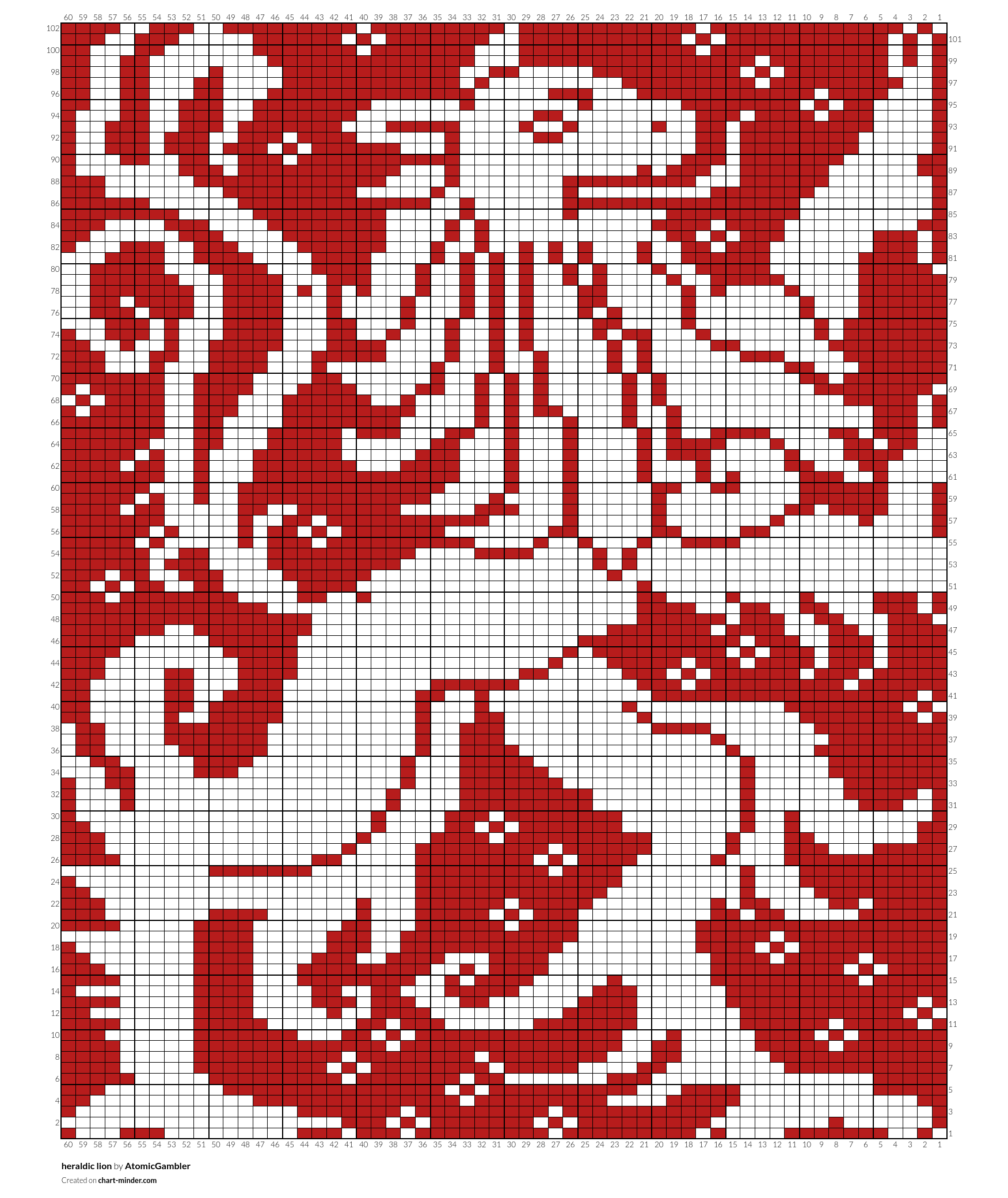 heraldic lion